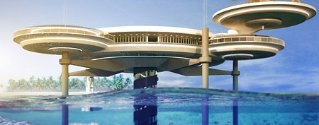 Underwater hotels