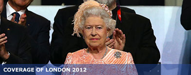 Queen Elizabeth II attends the Opening Ceremony (Cameron Spencer/Getty Images)