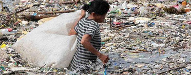 Monsoon reveals Metro Manilas garbage