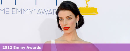 Jessica Paré at The Emmys (Frazer Harrison/Getty Images)