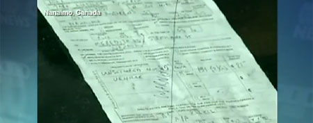 Woman shocked by reason for parking ticket (CTV Canada)