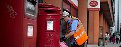 Royal Mail worker (PA)