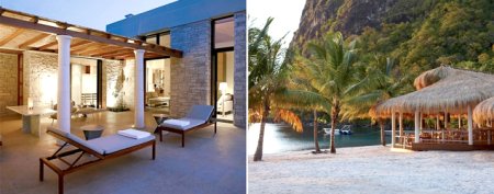 World's most beautiful new resorts  (from left: Amanresorts and Sugar Beach)