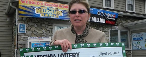 Virginia Pike, who won the lottery twice in a day (ABC News)