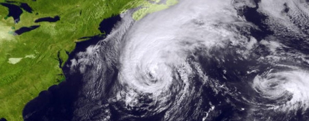 Hurricane Igor as seen from space, September 20, 2010. (NOAA via Getty)