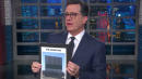 Stephen Colbert Puts A Sales Spin On Trump's Border Wall Prototypes