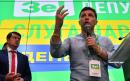 Volodymyr Zelensky Ukrainian comedian-turned-president on course for election win