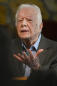 Former President Jimmy Carter is back teaching Sunday school
