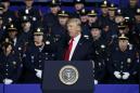 Trump, vowing gang crackdown, urges cops ‘don’t be too nice’