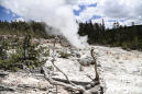 Yellowstone thermal spring erupts for 4th time in 60 years