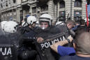 Serbia president vows to defend law and order amid protests