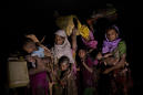 Terrified Rohingya Muslims await chance to enter Bangladesh