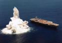 The Reason the Navy Is Exploding Bombs Near Its New Nuclear Aircraft Carrier