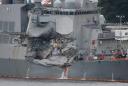U.S. to haul stricken destroyer from Japan back to U.S. for repairs