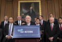The Latest: Republicans agree on 21 percent corporate tax