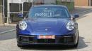 2019 Porsche 911 Caught Uncovered And Looking Beautiful In Blue