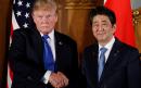 Donald Trump says Japan will buy US hardware to shoot North Korean missiles 'out of the sky'