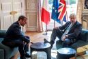 'Sorry!' Johnson puts foot in it at Macron's palace