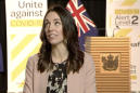 New Zealand leader carries on with TV interview during quake