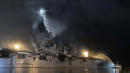 After 4 days, 2 explosions, Navy warship fire extinguished