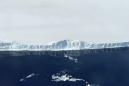 NASA took the 1st, astonishing aerial photos of the giant new Antarctic iceberg