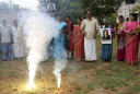 Firecrackers and prayers as Indians celebrate Harris' win
