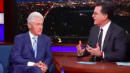 Colbert Gives Bill Clinton A 'Do Over' On His Botched Me Too Comments