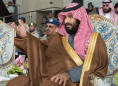 Saudi crown prince lands in Egypt on first public trip