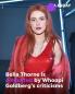 Bella Thorne slams Whoopi Goldberg's 'awful' views on her nude photo-scandal