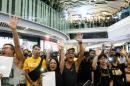 Event cancellations mount in protest-wracked Hong Kong