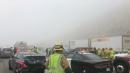 Photos: 17 injured following pileup in dense fog in Southern California