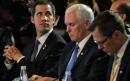 EU warns against military action in Venezuela as Mike Pence and Juan Guaido meet at emergency summit