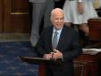 John McCain gives stirring speech against Obamacare repeal bill – but votes for it twice in one day
