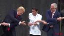 President Trump Had Trouble Figuring Out This Awkward Group Handshake with World Leaders