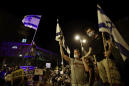 Thousands of Israelis protest outside Netanyahu's residence
