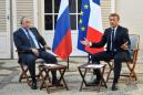 Macron, Putin see chance on Ukraine but clash on Syria