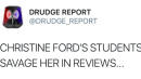 Drudge Report Dragged For Promoting Hit Piece On The Wrong 'Christine Ford'