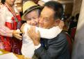 Tears as North and South Koreans meet after decades