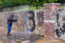 Elvis Presley landmark Graceland in Tennessee hit with 'Defund the Police' graffiti