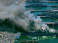 At least 17 US Navy sailors, 4 civilians, injured after ship catches fire at San Diego Naval Base