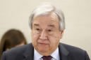 UN chief warns COVID-19 threatens global peace and security