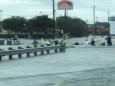 Hurricane Harvey: Video shows human chain save elderly man from Texan flood waters