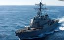 Rescue efforts launched after US destroyer USS John S McCain collides with merchant vessel near Singapore