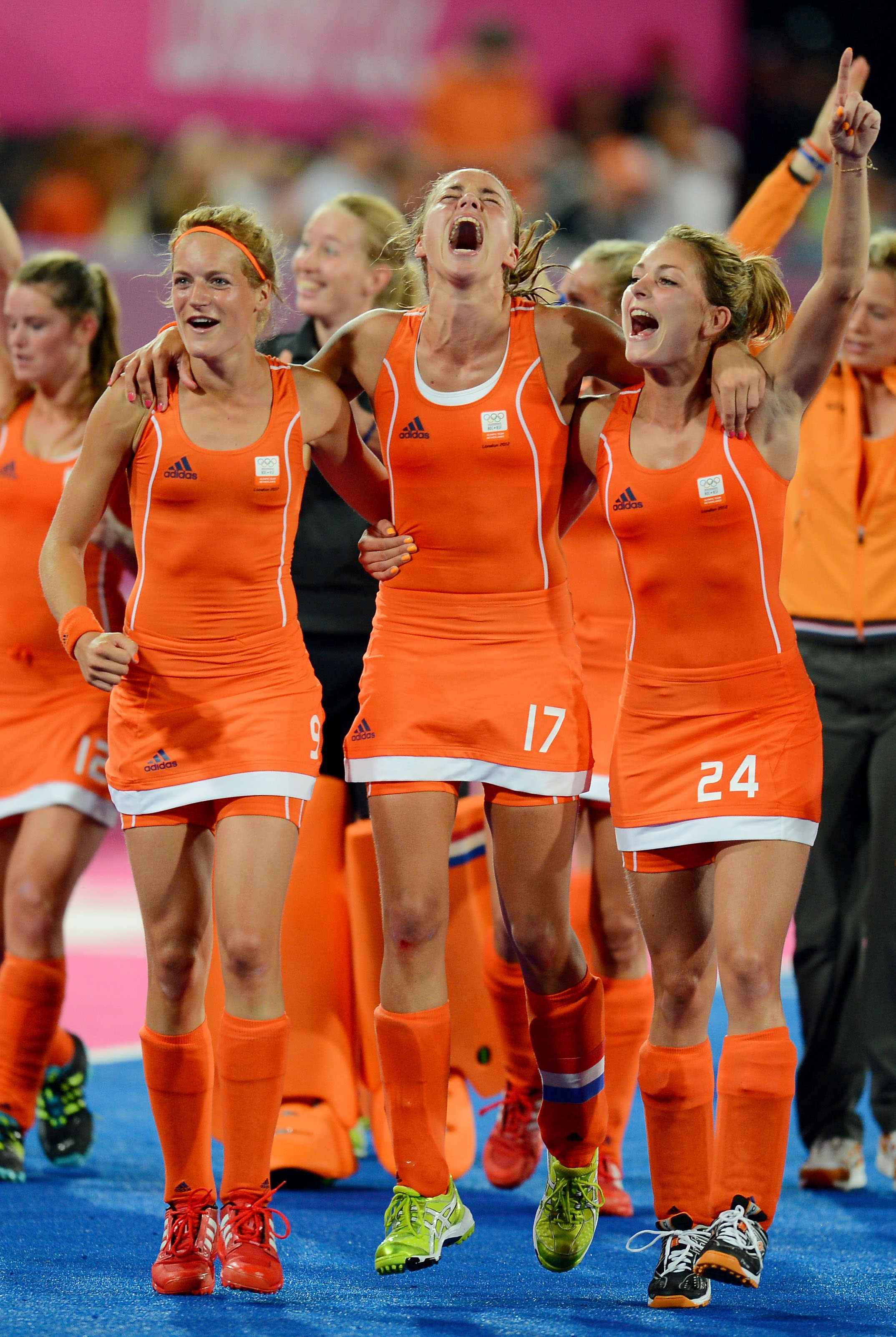 Gold for Dutch women's field hockey