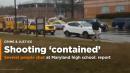 Sheriff: 1 student dead, 2 wounded in Maryland high school