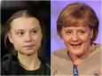Greta Thunberg accused German Chancellor Angela Merkel of lining up to take a selfie with her just to 'look good'