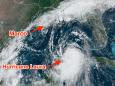 Hurricane Laura could hit the Gulf Coast as a major storm. Its sibling cyclone, Marco, made landfall there on Monday.