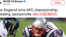 Boston TV Station Posts Aaron Hernandez Photo To Celebrate Patriots' Win