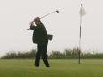 A hidden message about Obama golfing was deleted from Trump&apos;s website after people noticed