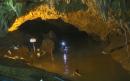 Divers progress in search for missing Thai children trapped in cave 